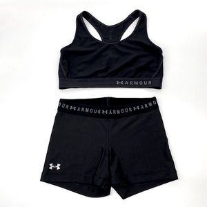 Under Armour Two Piece Spandex Workout Set